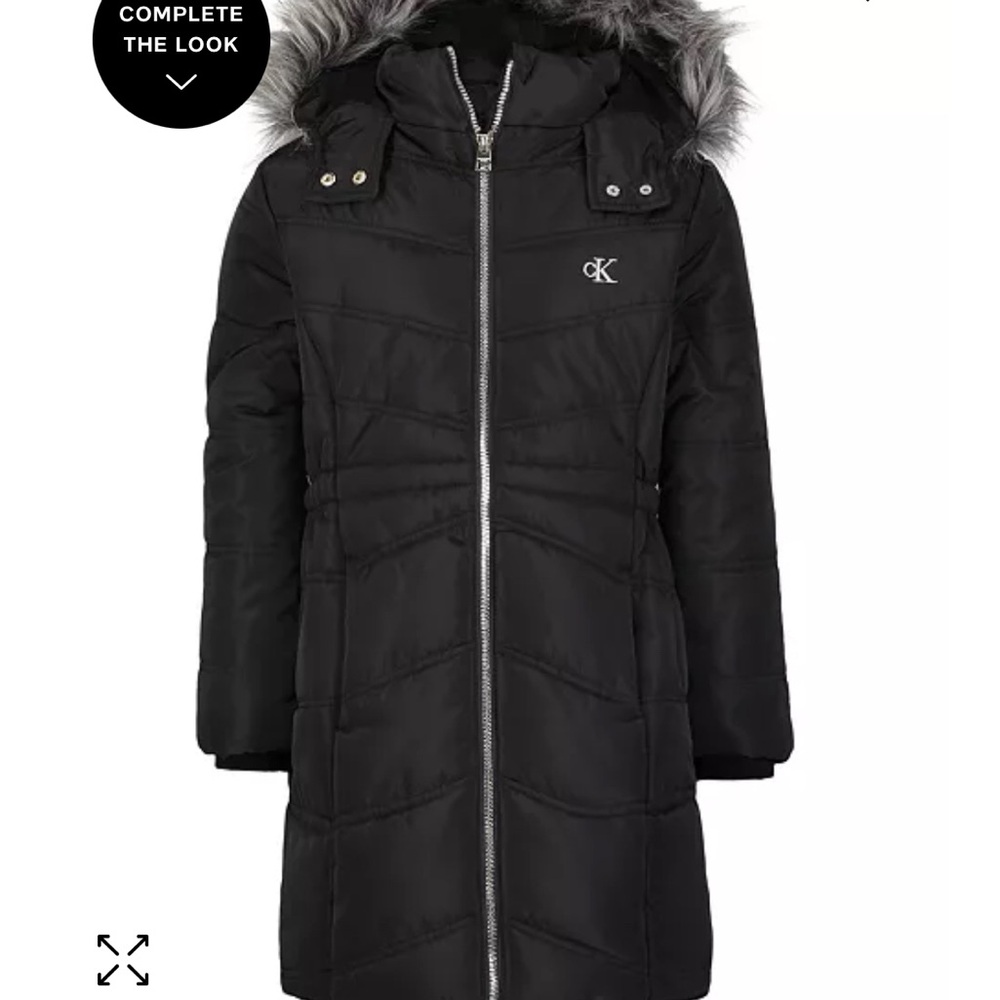 Calvin Klein Black Puffer Jacket